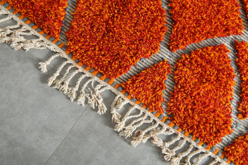 Handcrafted Moroccan rug - Custom rug - Wool rug