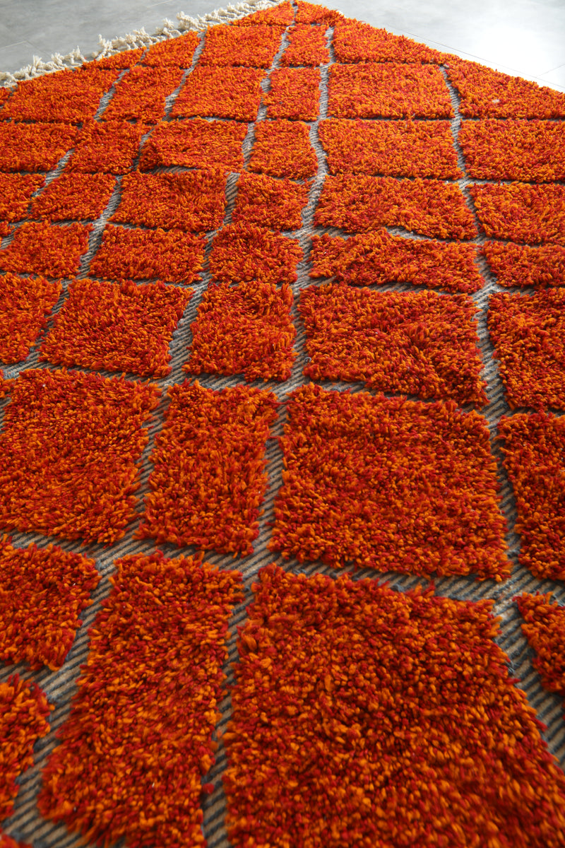 Handcrafted Moroccan rug - Custom rug - Wool rug