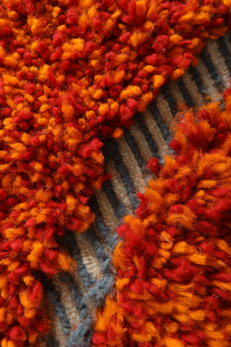 Handcrafted Moroccan rug - Custom rug - Wool rug