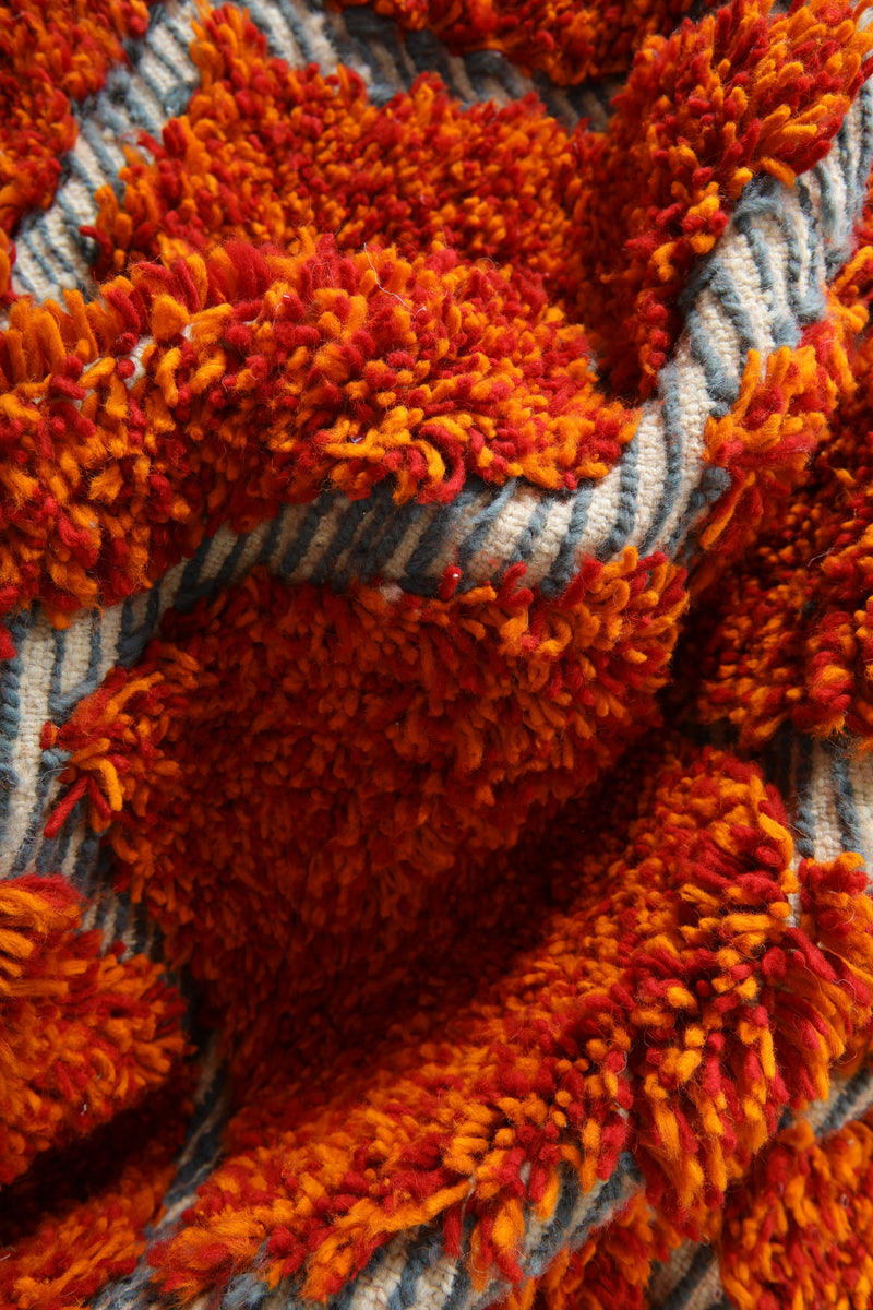 Handcrafted Moroccan rug - Custom rug - Wool rug