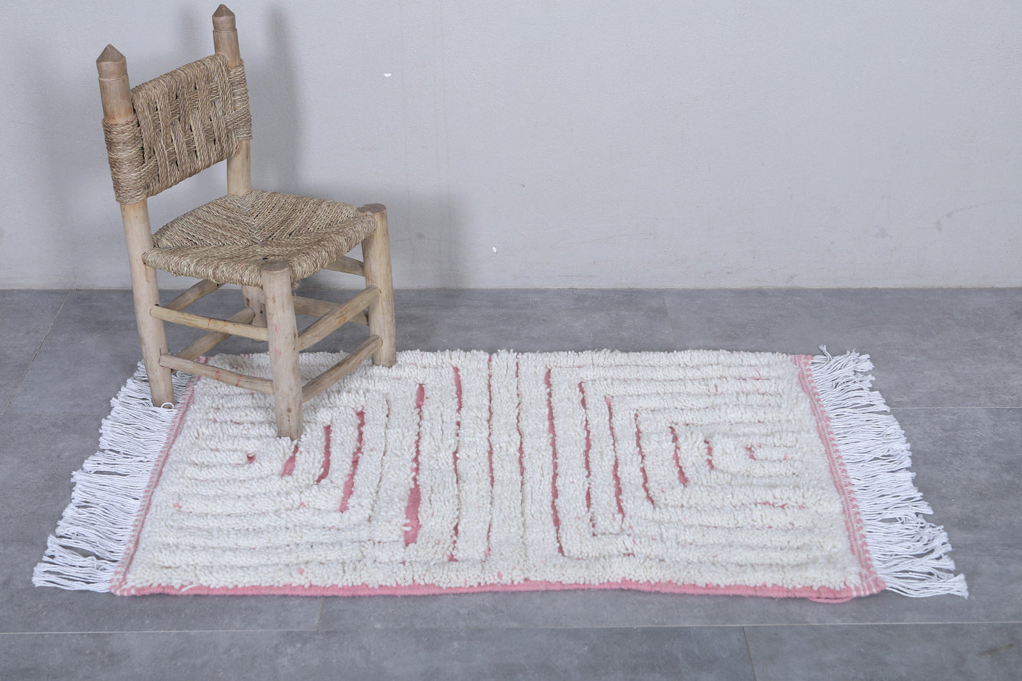 Moroccan rug 2.3 X 3.7 Feet - Beni ourain rugs