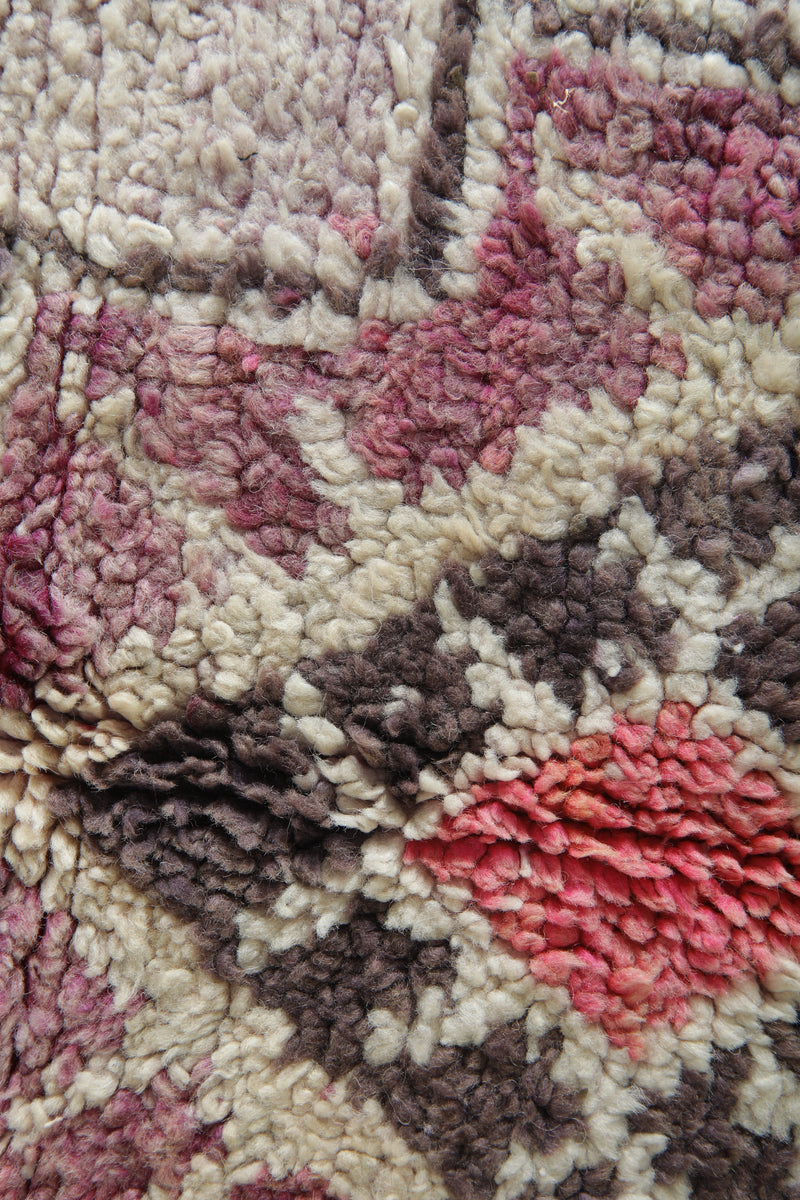 Runner Moroccan rug with geometric design - 3.2 ft x 8.6 ft