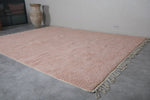 Custom Moroccan rug light peach - Beni ourain rug