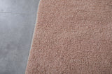 Custom Moroccan rug light peach - Beni ourain rug