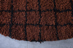 Round Moroccan wool 5.1 Feet