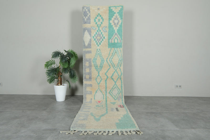 Runner Moroccan rug 2.5 feet X 9.9 feet