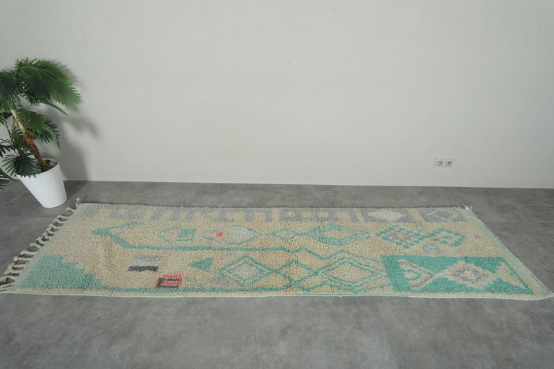 Runner Moroccan rug 2.5 feet X 9.9 feet
