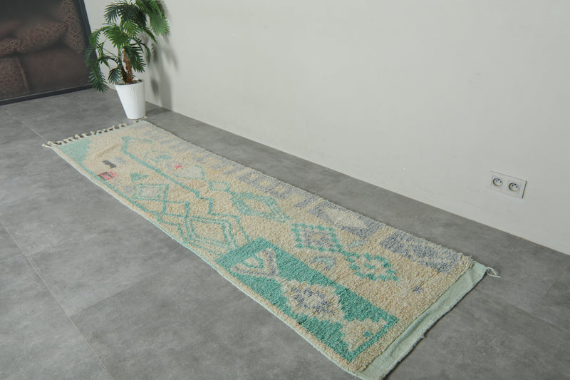 Runner Moroccan rug 2.5 feet X 9.9 feet