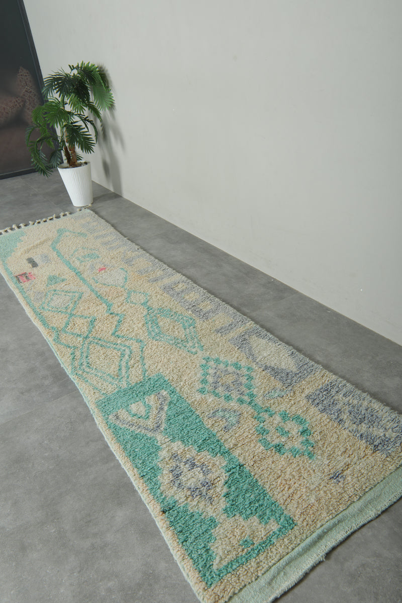 Runner Moroccan rug 2.5 feet X 9.9 feet