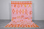 Moroccan Contemporary rug - Pink Amazigh rug - Custom rug