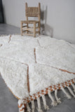 Custom beni ourain trellis rug - handmade berber rug