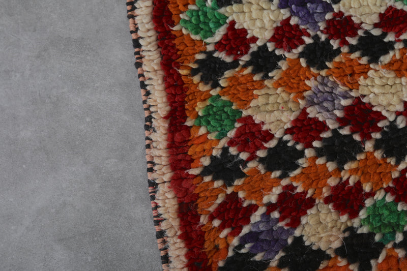 Handmade Moroccan Rug - 3.4 x 4.7 ft | Vibrant Berber Style - Azilal rugs