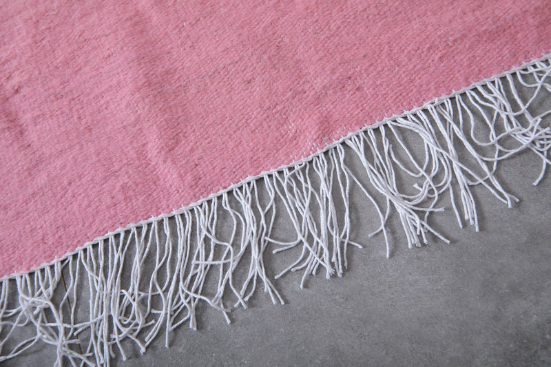Handwoven Moroccan rug - Pink Kilim rug - custom moroccan rugs