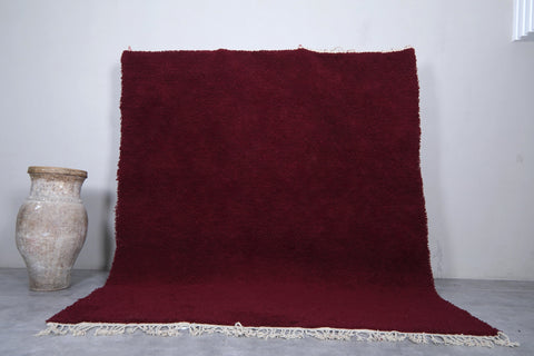 Moroccan rug burgundy - Handmade Custom rug