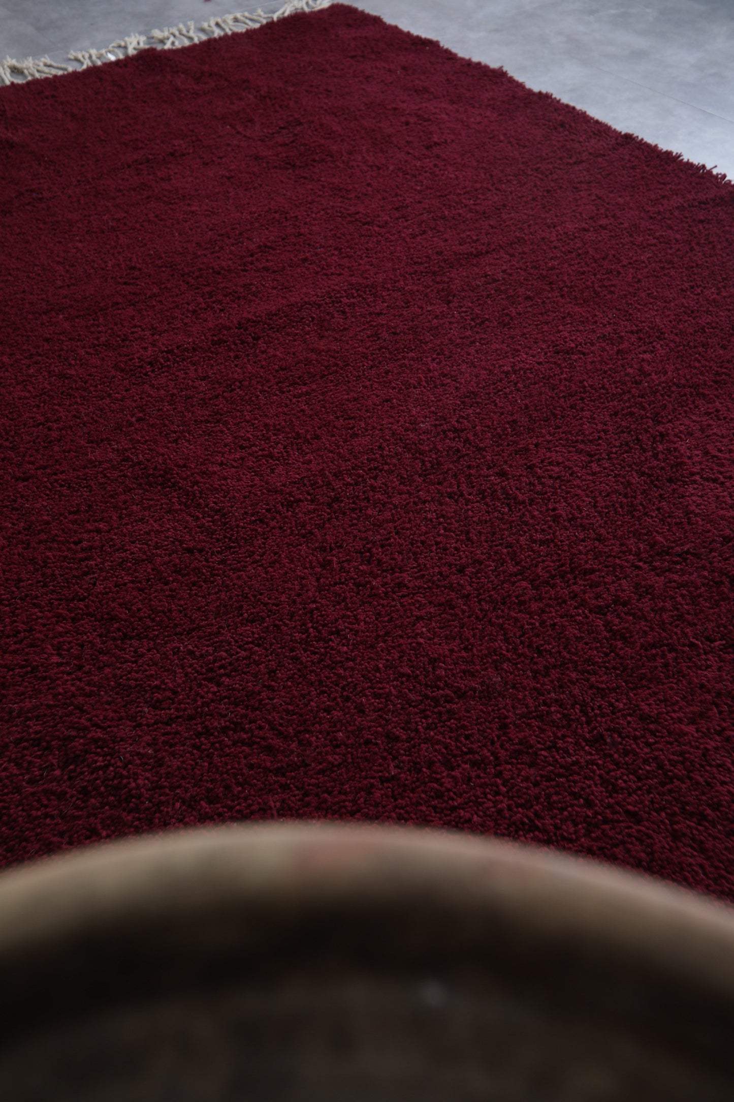 Amazing Moroccan rug burgundy - Handmade Custom rug