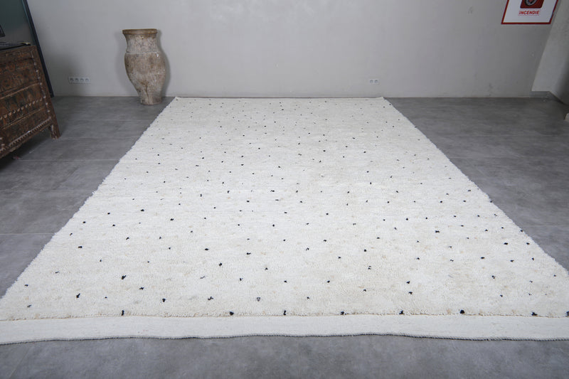Moroccan Rug Dotted - Wool Berber Carpet - Custom Rug - custom moroccan rugs