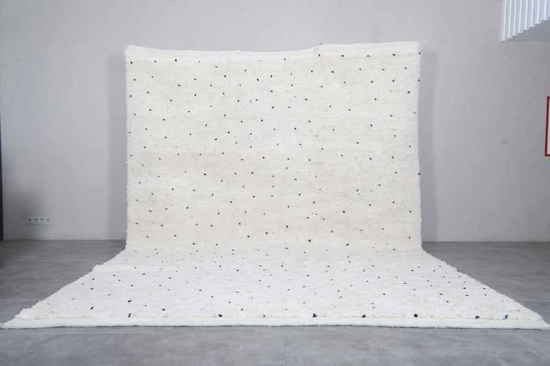 Moroccan Rug Dotted - Wool Berber Carpet - Custom Rug - custom moroccan rugs