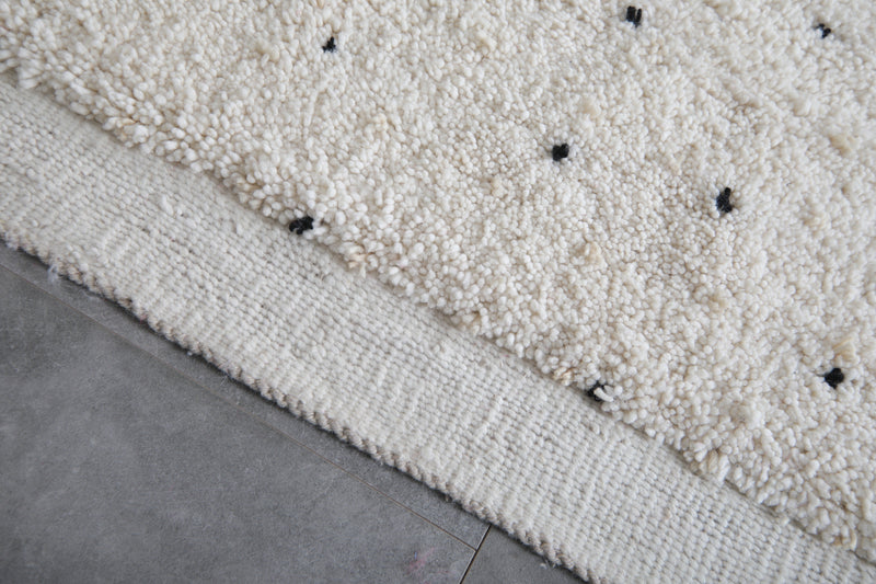 Moroccan Rug Dotted - Wool Berber Carpet - Custom Rug - custom moroccan rugs