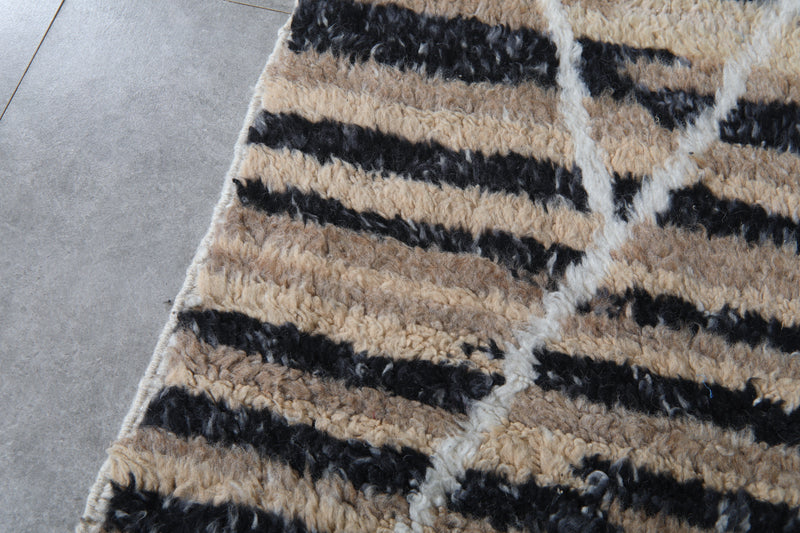 Beni ourain Moroccan rug - 8.3 x 11.9 ft | Handwoven modern design - Beni ourain rugs