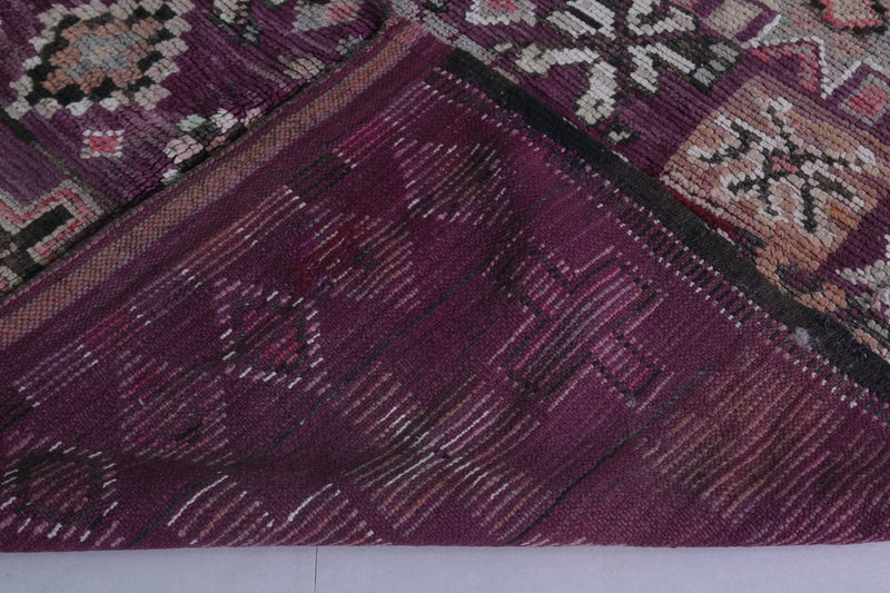 Moroccan Rug 5.9 x 10.5 Feet – Vintage Handwoven Berber Carpet