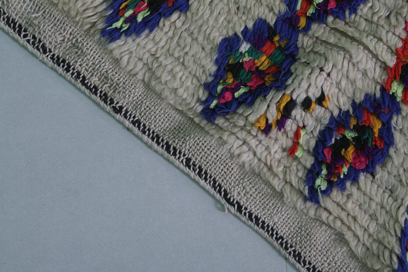 Moroccan Rug 4.7 x 12.1 Feet – Colorful Handmade Berber Carpet