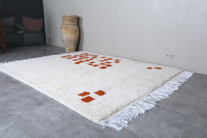 Moroccan rug 7.7 X 9.3 Feet