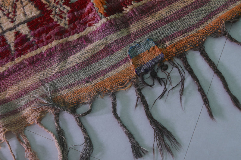 Moroccan Rug 5.4 x 9.8 Feet – Handwoven Berber Carpet with Diamond Patterns - moroccan rug