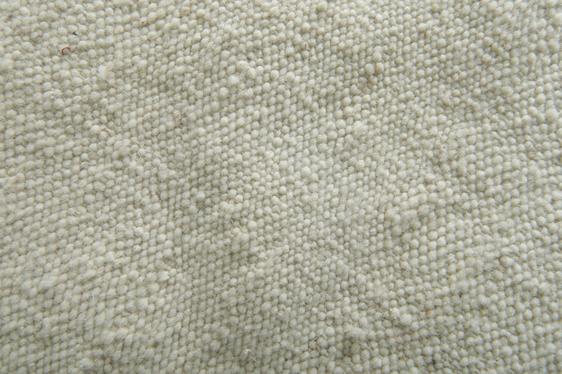 Flat woven moroccan rug 12.3 x 13.4 feet Beige morocco rug - Moroccan kilim rug