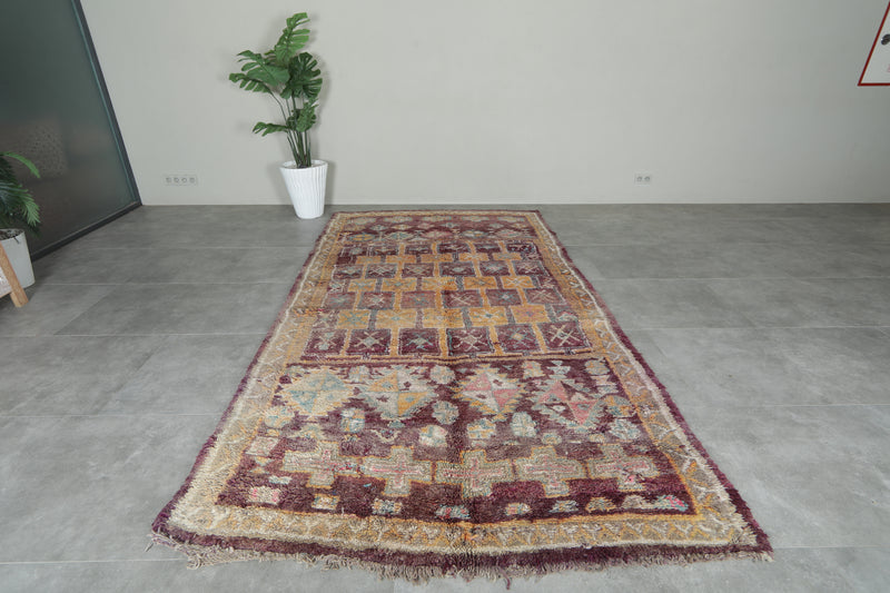 Handmade Moroccan rug 5.9 ft x 10.9 ft