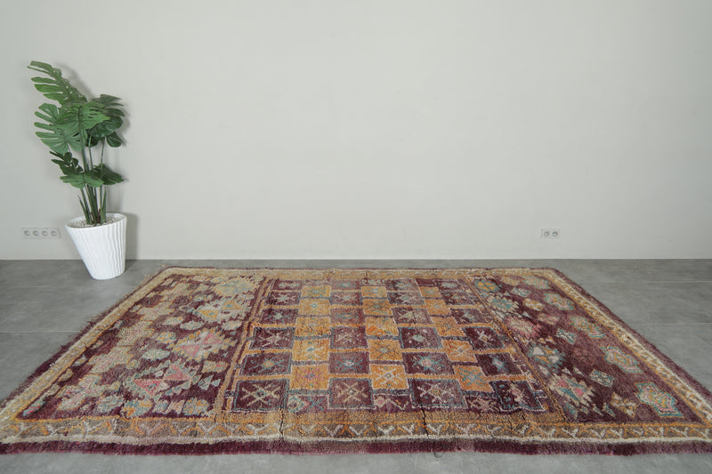 Handmade Moroccan rug 5.9 ft x 10.9 ft