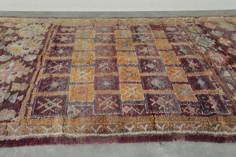 Handmade Moroccan rug 5.9 ft x 10.9 ft