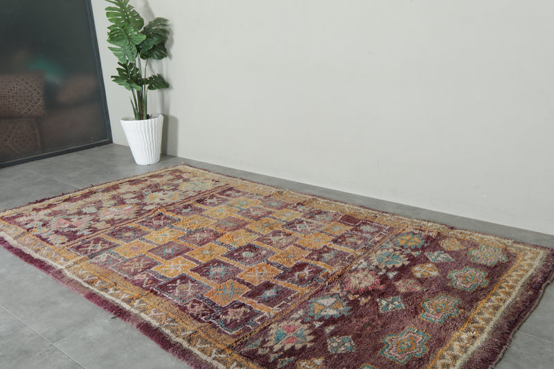Handmade Moroccan rug 5.9 ft x 10.9 ft