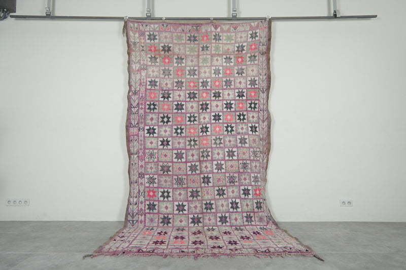 Handmade moroccan rug  6.1 ft x 11.3 ft - moroccan rug