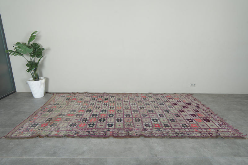 Handmade moroccan rug  6.1 ft x 11.3 ft - moroccan rug