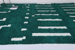 Custom Green Moroccan rug - Handmade Berber rug