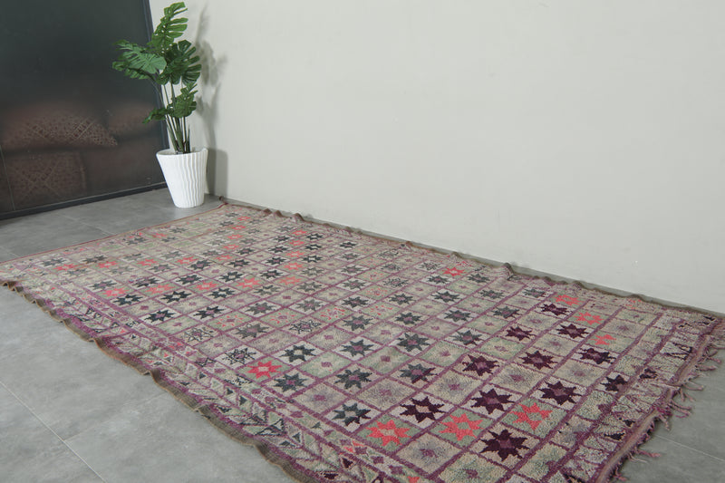 Handmade moroccan rug  6.1 ft x 11.3 ft - moroccan rug