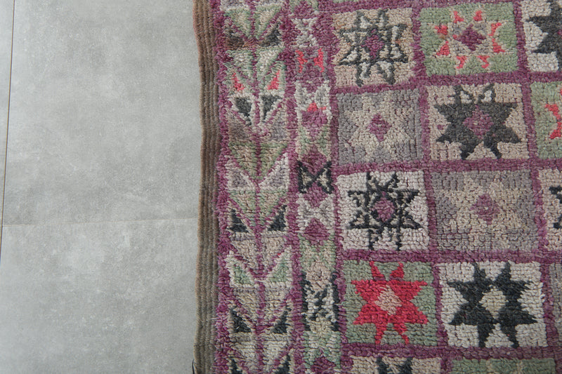 Handmade moroccan rug  6.1 ft x 11.3 ft - moroccan rug