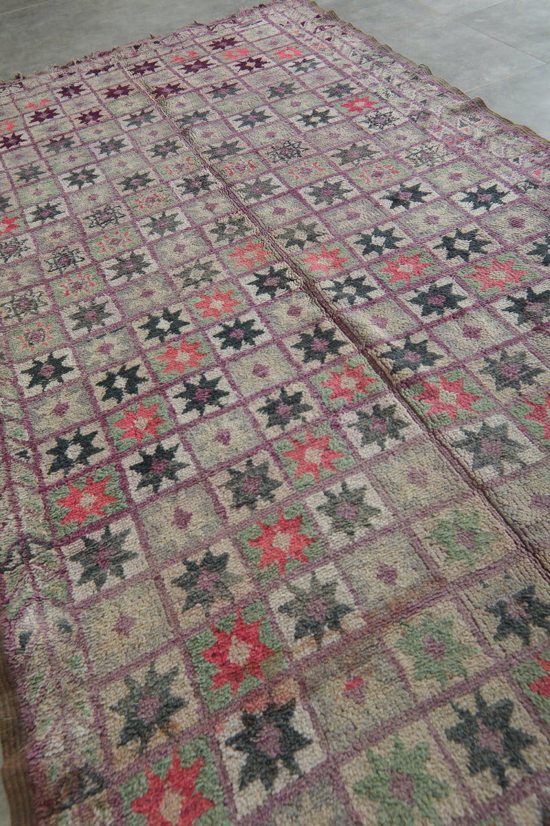 Handmade moroccan rug  6.1 ft x 11.3 ft - moroccan rug