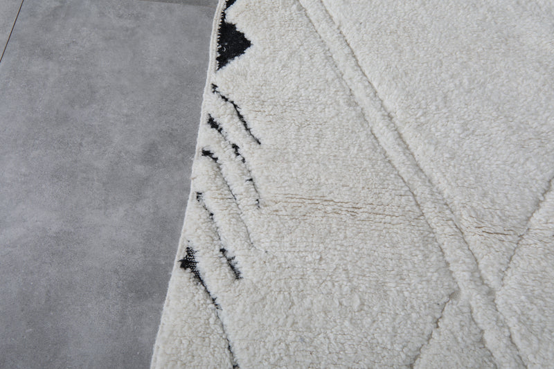 Beni ourain rug - Custom wool rug - Handmade Moroccan rug