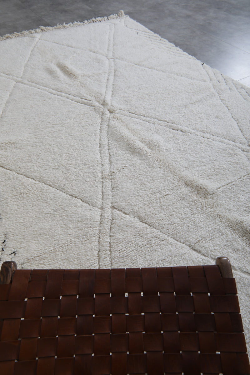 Beni ourain rug - Custom wool rug - Handmade Moroccan rug