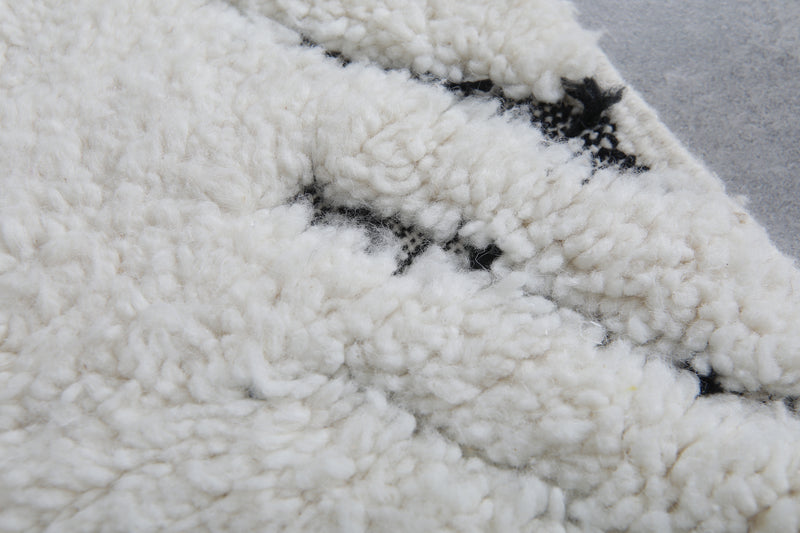 Beni ourain rug - Custom wool rug - Handmade Moroccan rug