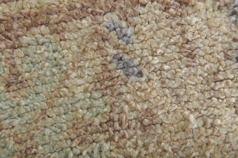 Geometric Moroccan rug 5.8 feet x 11.3 feet - Handmade