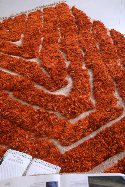 Custom Berber handmade rug - Beniourain rug - Moroccan rug