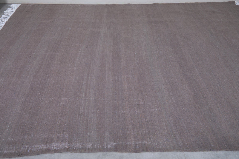 Moroccan Rug - 8.2 X 10.2 Feet | Modern Neutral Gray