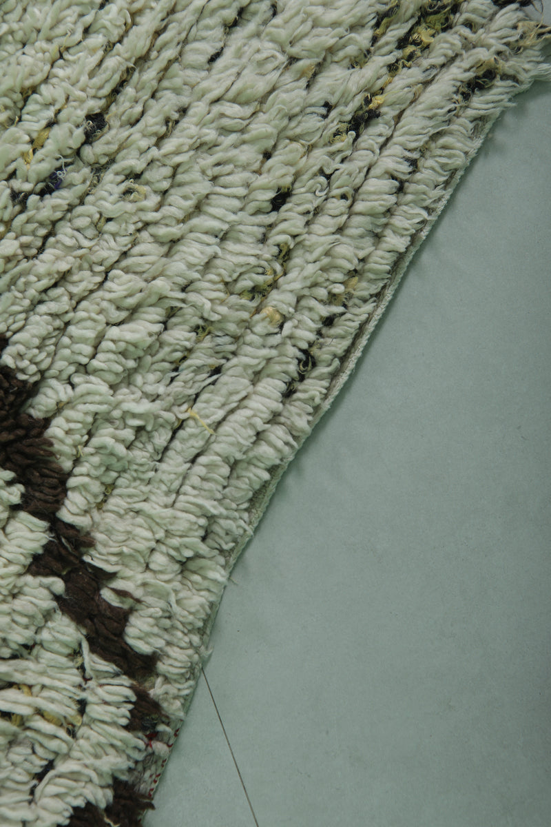 Vintage moroccan runner rug 3.7 X 10.3 Feet - Runner moroccan rugs