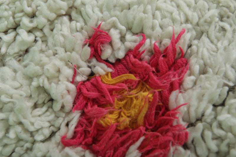 Vintage moroccan runner rug 3.7 X 10.3 Feet - Runner moroccan rugs