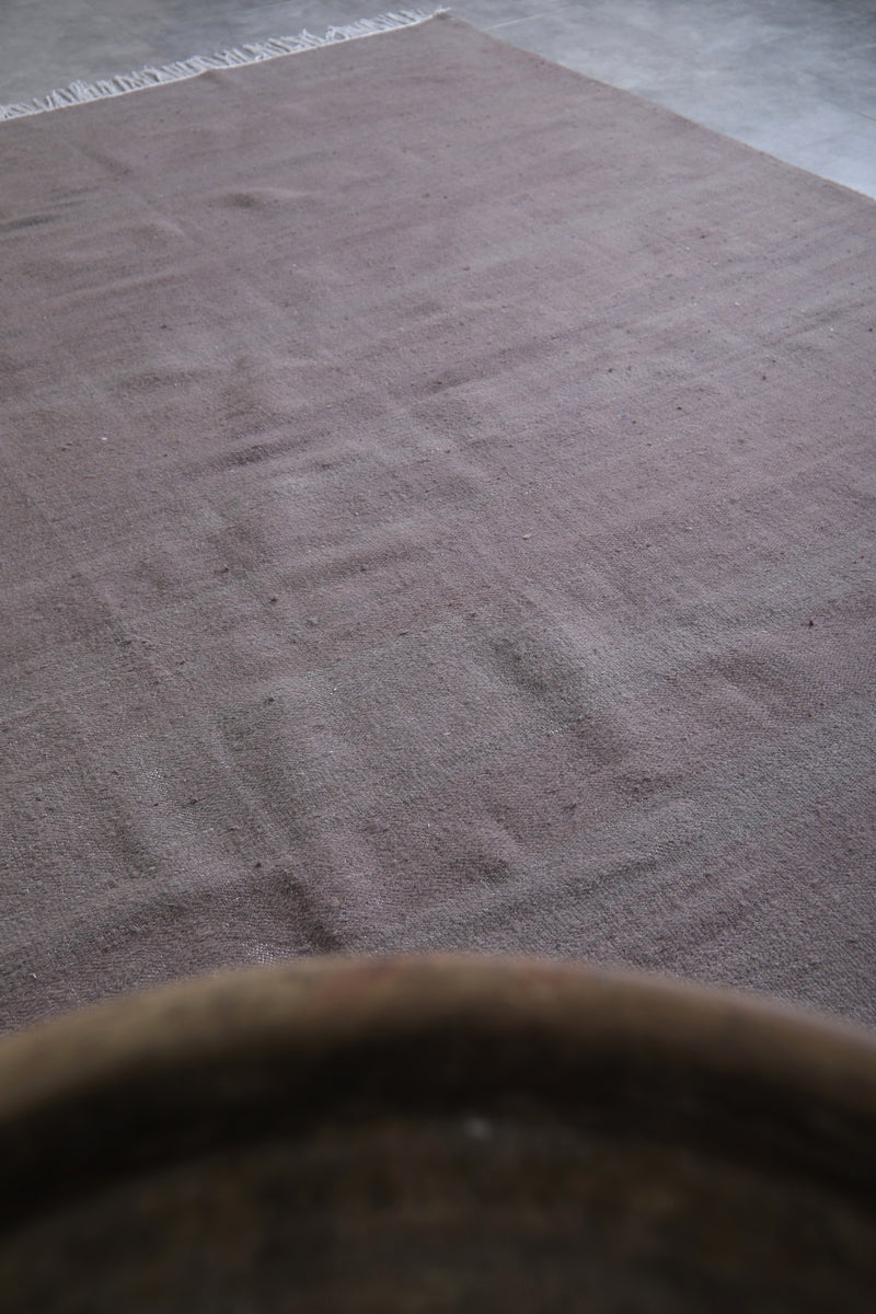 Moroccan Rug - 8.2 X 10.2 Feet | Modern Neutral Gray