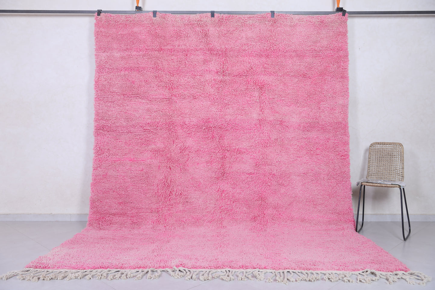 Beni ourain rug - Custom Moroccan area rug - Pink Morocco rug