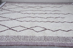 Custom Moroccan rug - Beni ourain rug hand knotted - Morocco wool rug