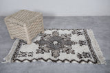 Small Moroccan berber rug 2 X 3.1 Feet